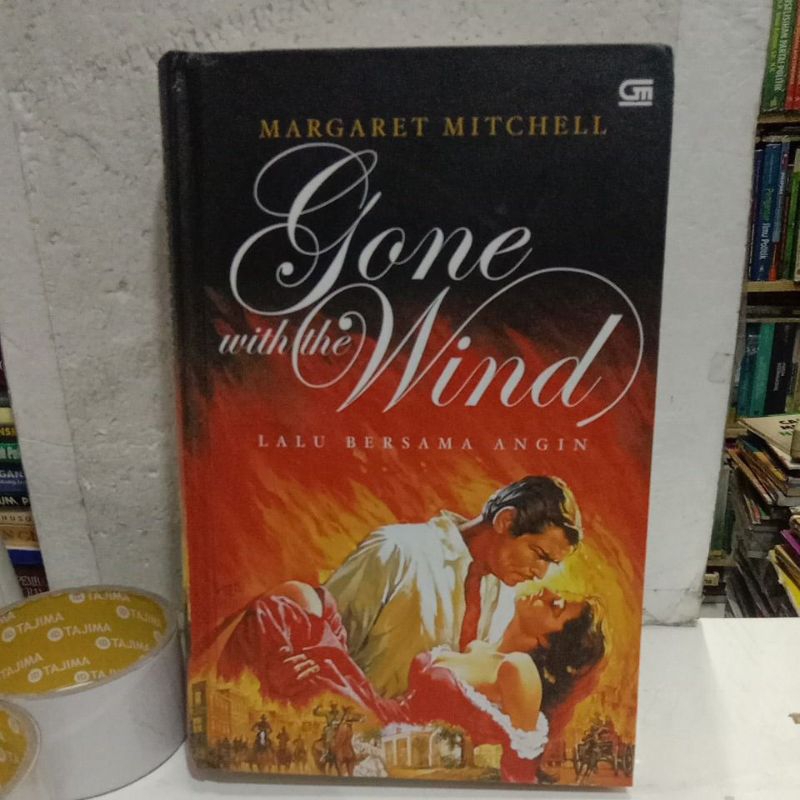 Buku Gone With the Wind ; Lalu Bersama Angin (Novel); bekas