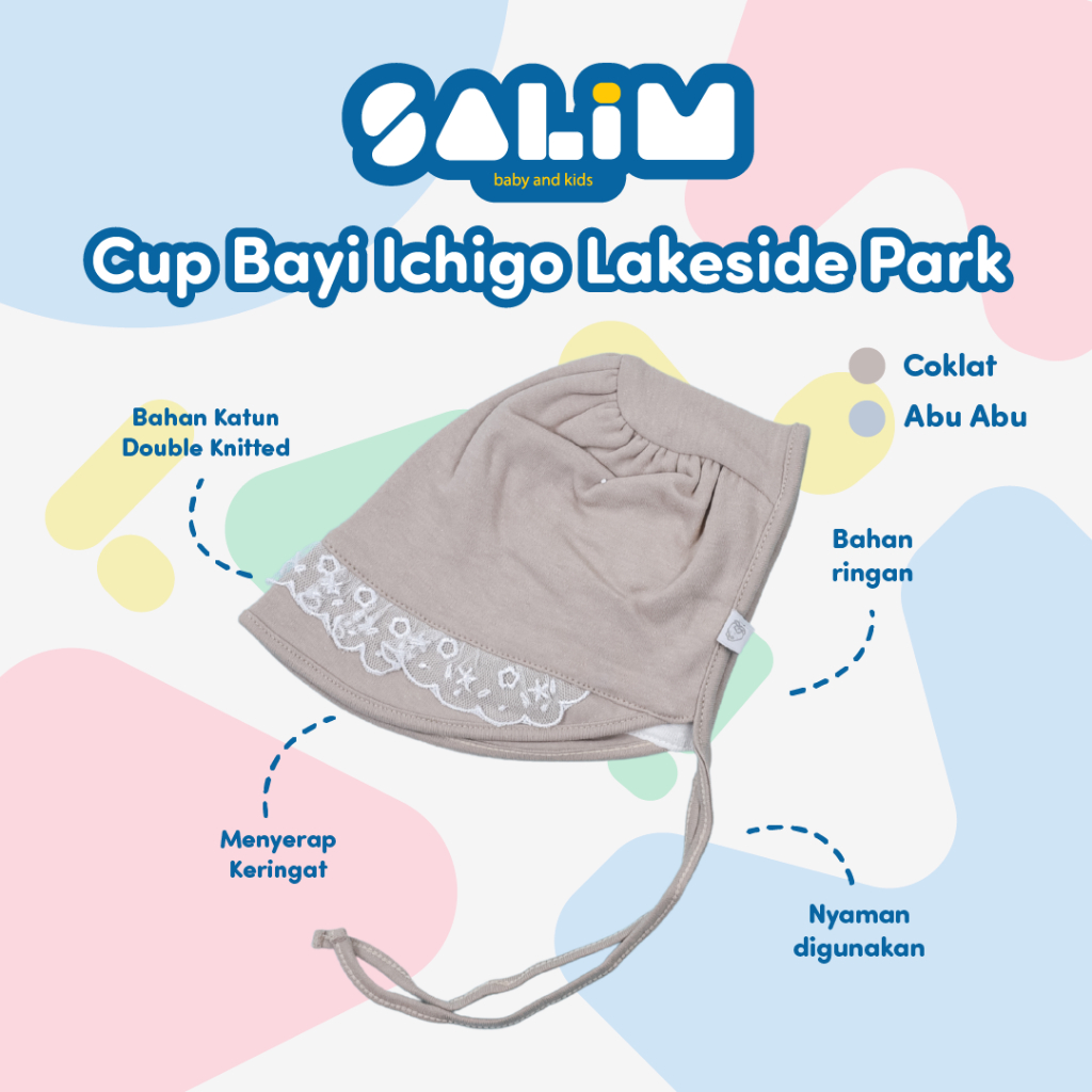Topi  Bayi / Topi Baby / Topi Ikat / Topi Ichigo/ Cup Bayi Ichigo Lakeside Park