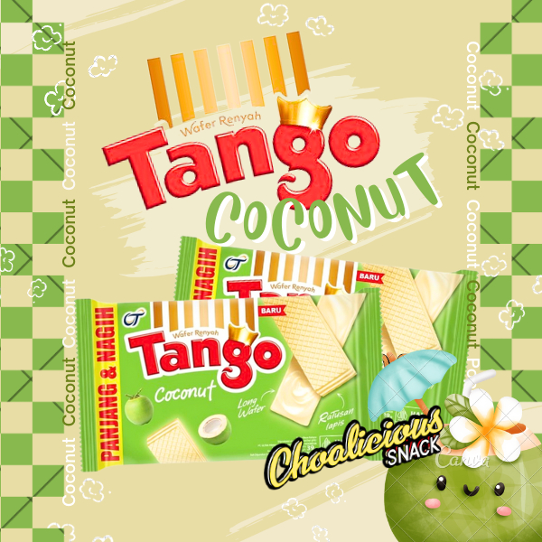 

TANGO Wafer Bite Rasa Coconut / Kelapa Ecer Snack / Makanan Ringan @35 gram