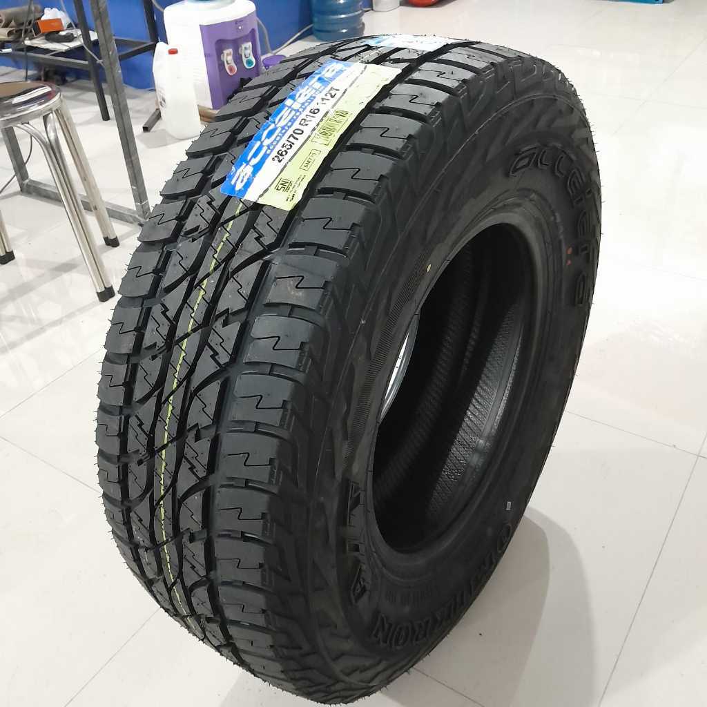 Ban Mobil R16 Ban Semi Offroad Ukuran 265 70 R16 Ban Tubles Merk Accelera Omikron A/T Hillux Strada 