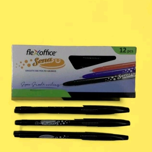 

PULPEN GEL B025 SENA 0.7/FLEXXOFFICE/HITAM