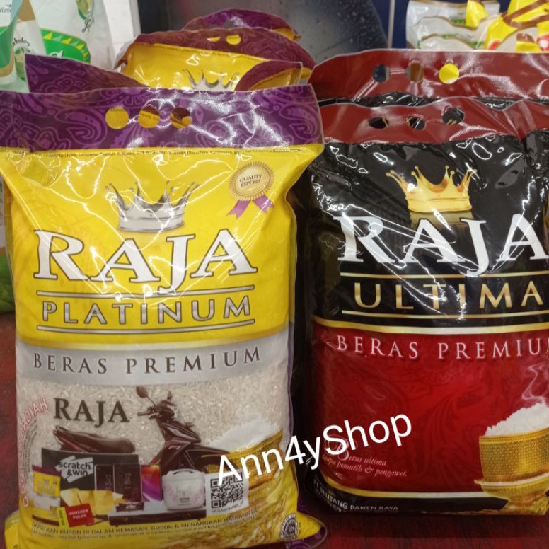 

CIE167 1111 Beras Raja Platinum dan Ultima 5kg