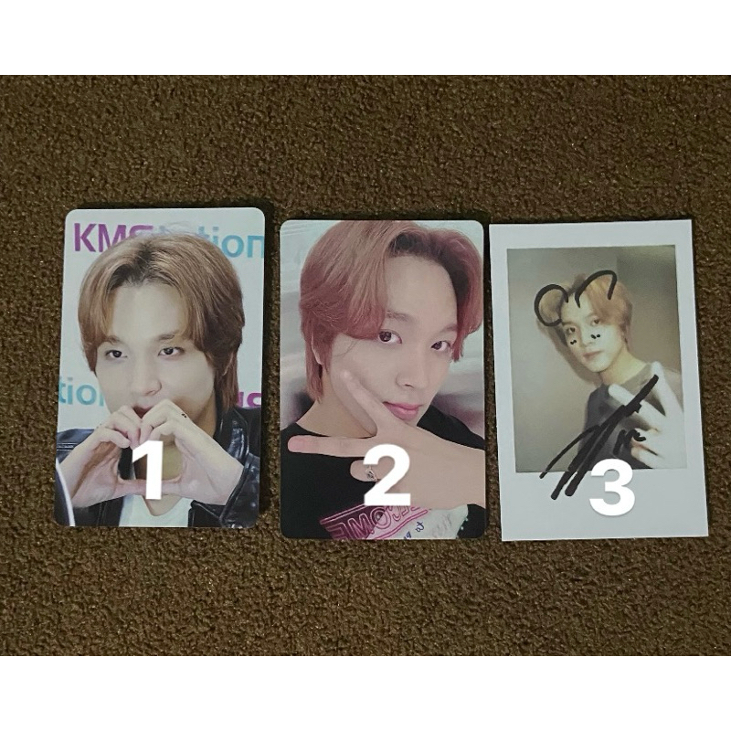 [READY STOCK] PHOTOCARD HAECHAN KMSTATION VIDEO CALL EVENT FACT CHECK