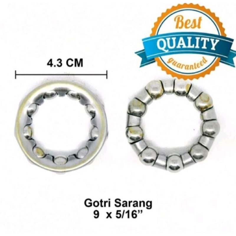 Pelor sarang gir tengah langsung sepeda bmx 20-an pelor sarang 5/16 x 9 pelor sarang 9 x 5/16" pelor