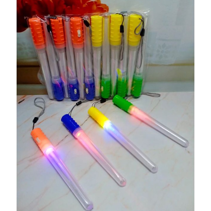 DISKON ISI 12 PCS Mainan anak stick LED stick nyala LED