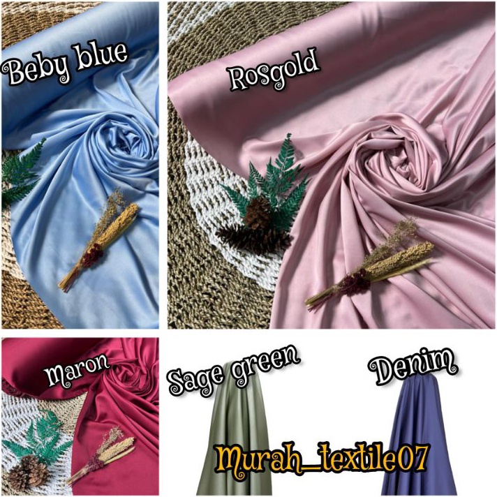 Terbaru Kain Satin Roberto cavalli Original Premium ROBERTO CAVALLI harga 5m