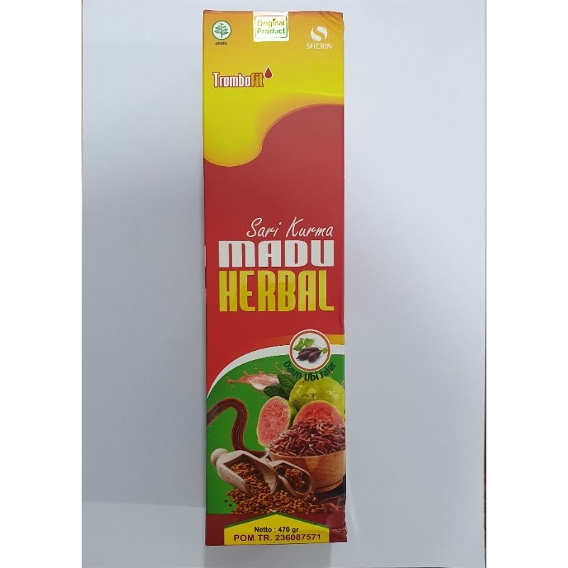 

Trombofit Sari Kurma Madu Herbal 470 gr