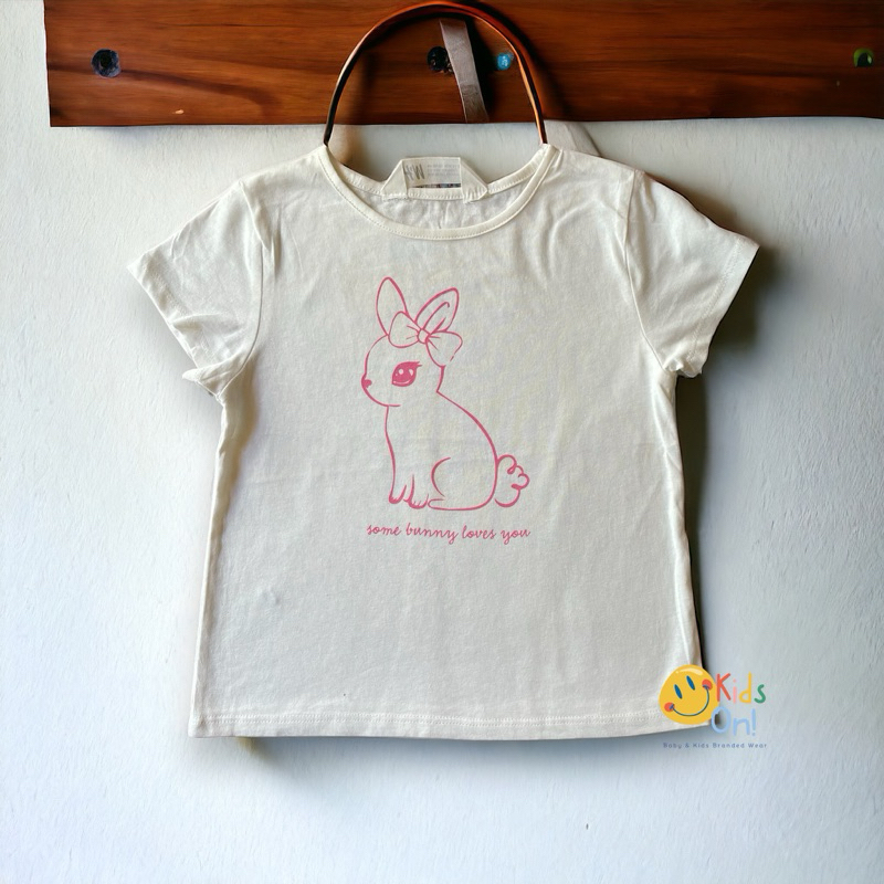 SOME BUNNY LOVES YOU - Kaos Anak Perempuan HM by Kids On