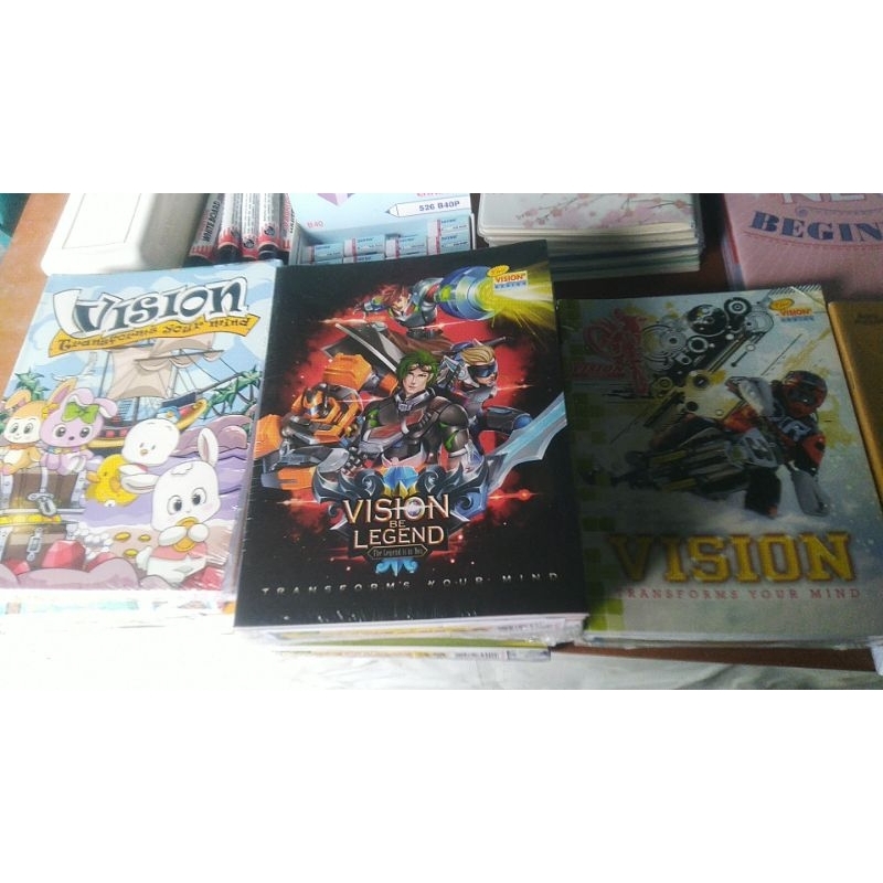 

Buku Tulis Vision 32 lembar 1 pack 10 buku