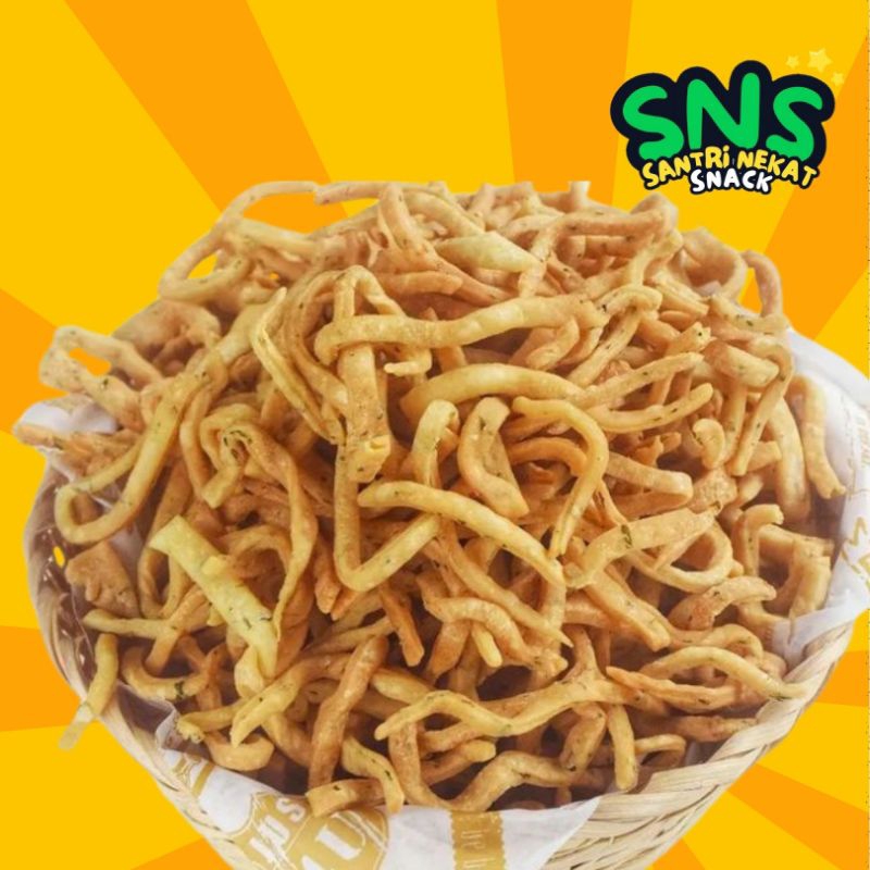 

Lezatoz_Genz Sns - 500Gr Stik Bawang Gurih Renyah Snack Camilan Enak