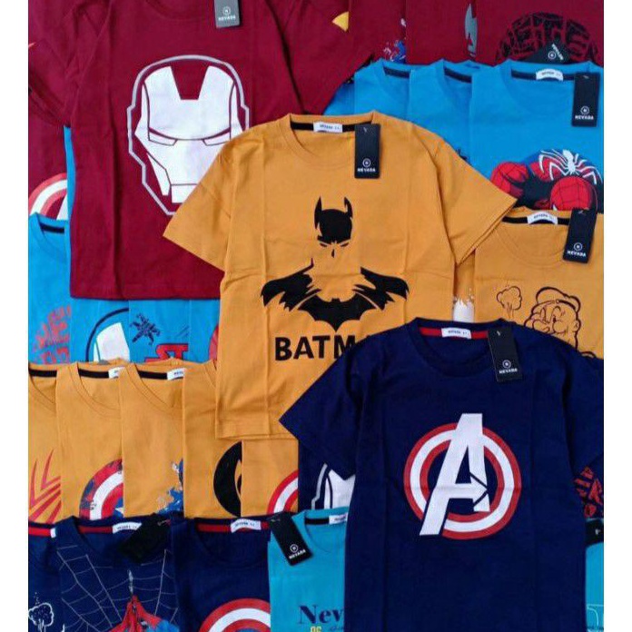 DISKON kaos nevada junior nevada anak