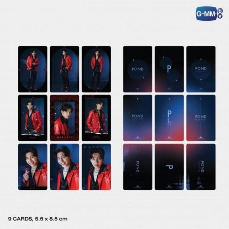 OFFICIAL PHOTOCARD GMMTV POND SHINING SERIES