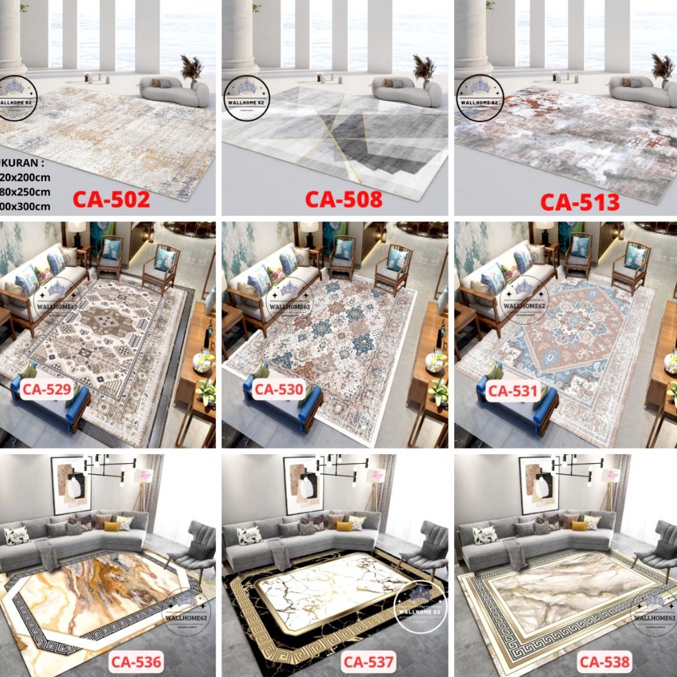 Maxi Promo Karpet Lantai Polyester import Hot Sale