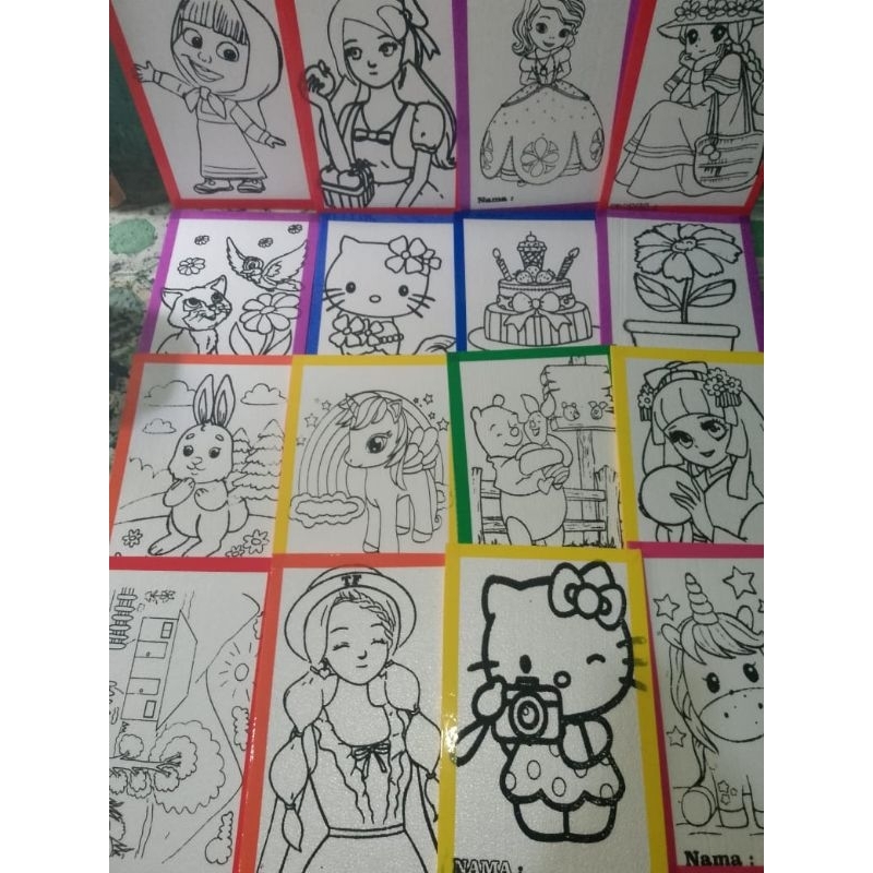 

paket 6 pics + cat 5 warna + palet cat + kuas ( lukis sterofoam double
