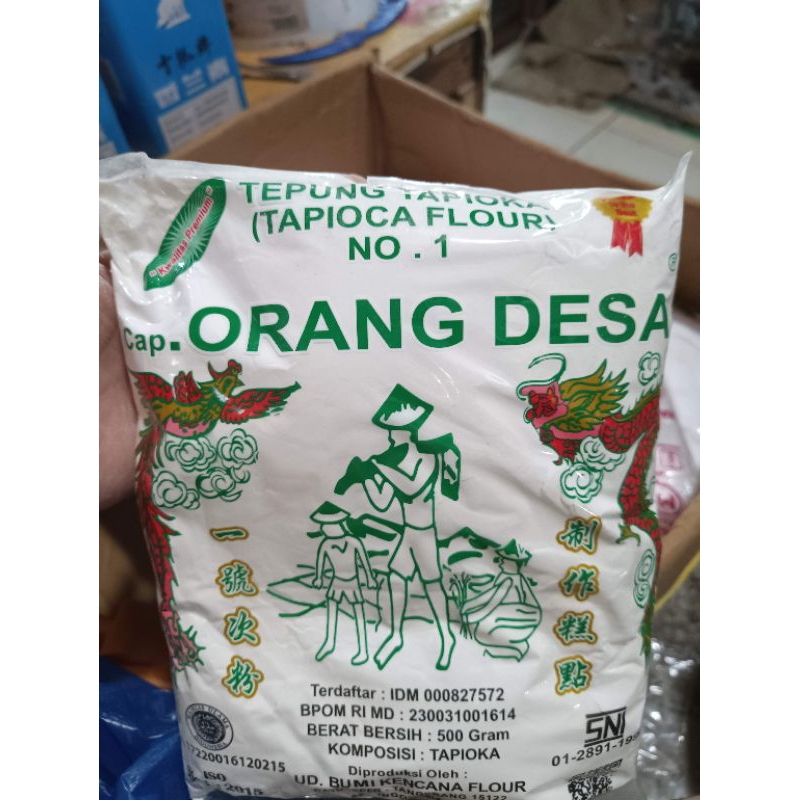 

tepung tapioka cap orang desa 500gr