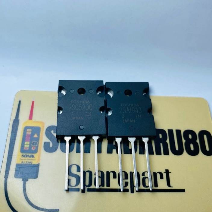 PROMO SALE TR FINAL THOSIBA 2SA1943 2SC52 LOT 714 ORIGINAL THOSIBA JAPAN