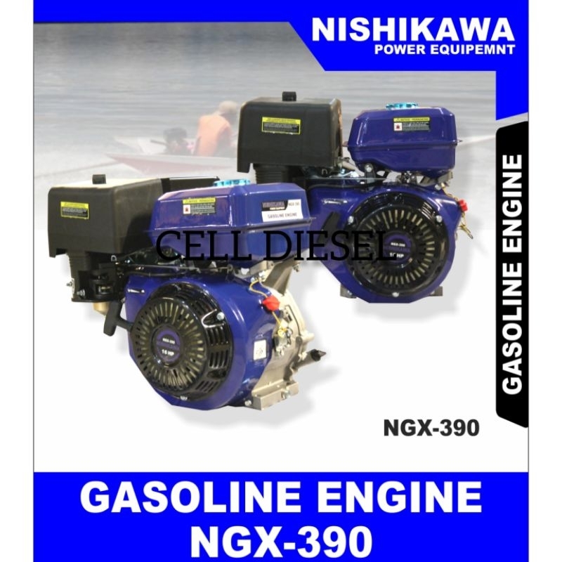 mesin penggerak GASOLINE Engine 13 HP NISHIKAWA NGX 390