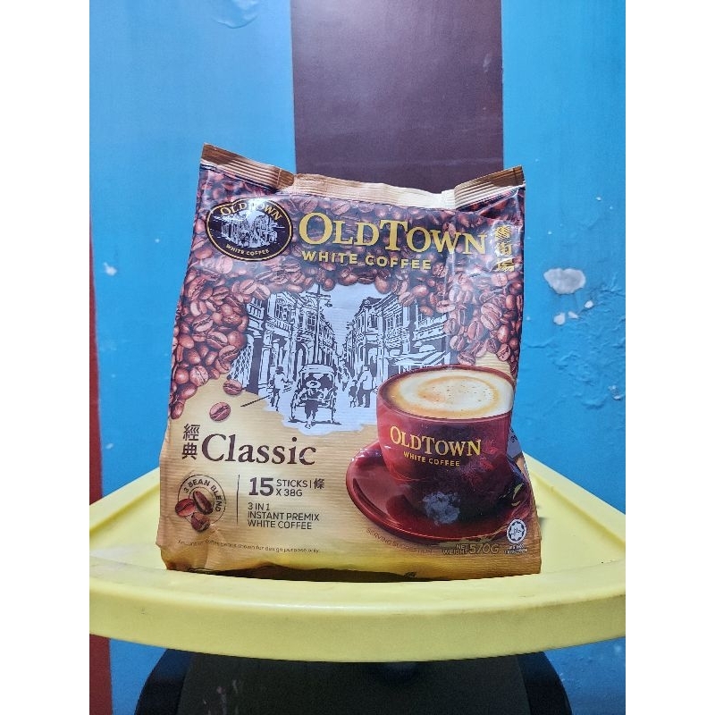 

Old Town White Coffee Classic 3 in 1 ( 15 stick x 38 gram ) Kopi OldTown Klasik