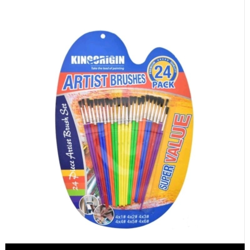 

kuas lukis 24pcs / brush painting art
