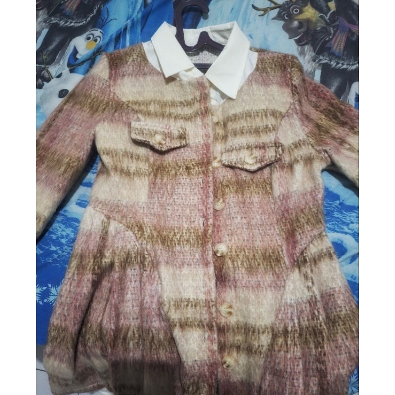 korean tweed dress (preloved)