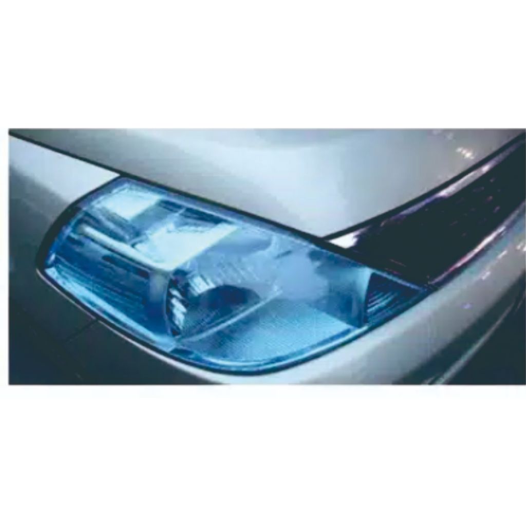 STIKER HEADLAMP HYBRID STIKER LAMPU BIRU MUDA