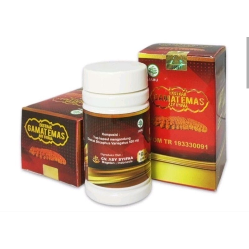 kapsul extra gamat emas asy syifa bpom