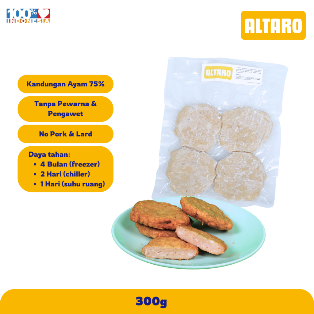 

Chicken Patty (ALTARO_frozenfood)