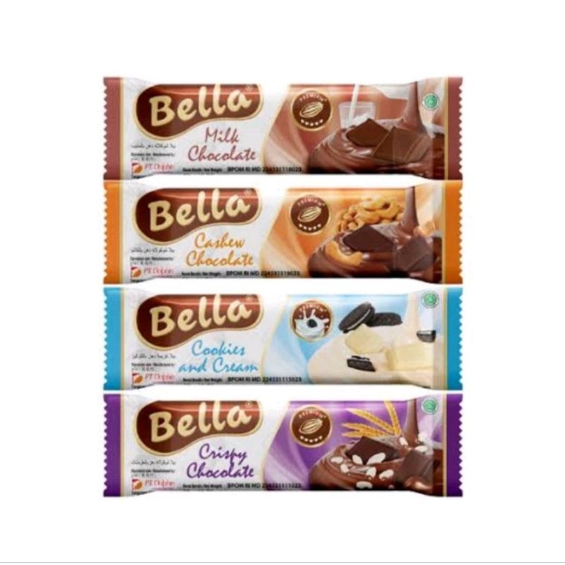 

Bella Chocolate All Varian 50gr Bella Coklat Cream