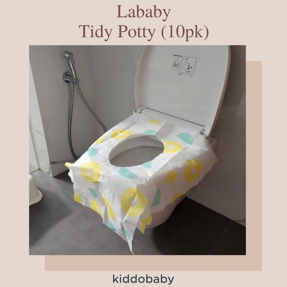 Pro Hemat Lababy Tidy Potty 1pk  Alas Toilet  Dudukan Toilet