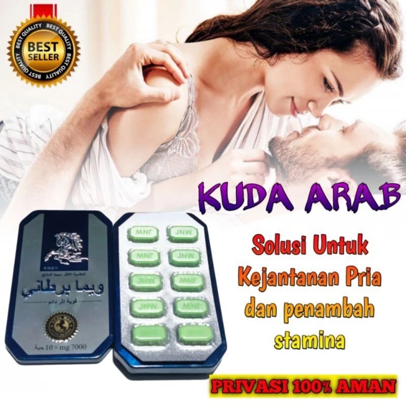 Kuda Arab Barthoni Suplemen Stamina Obat Kuat Pria  Asli Original