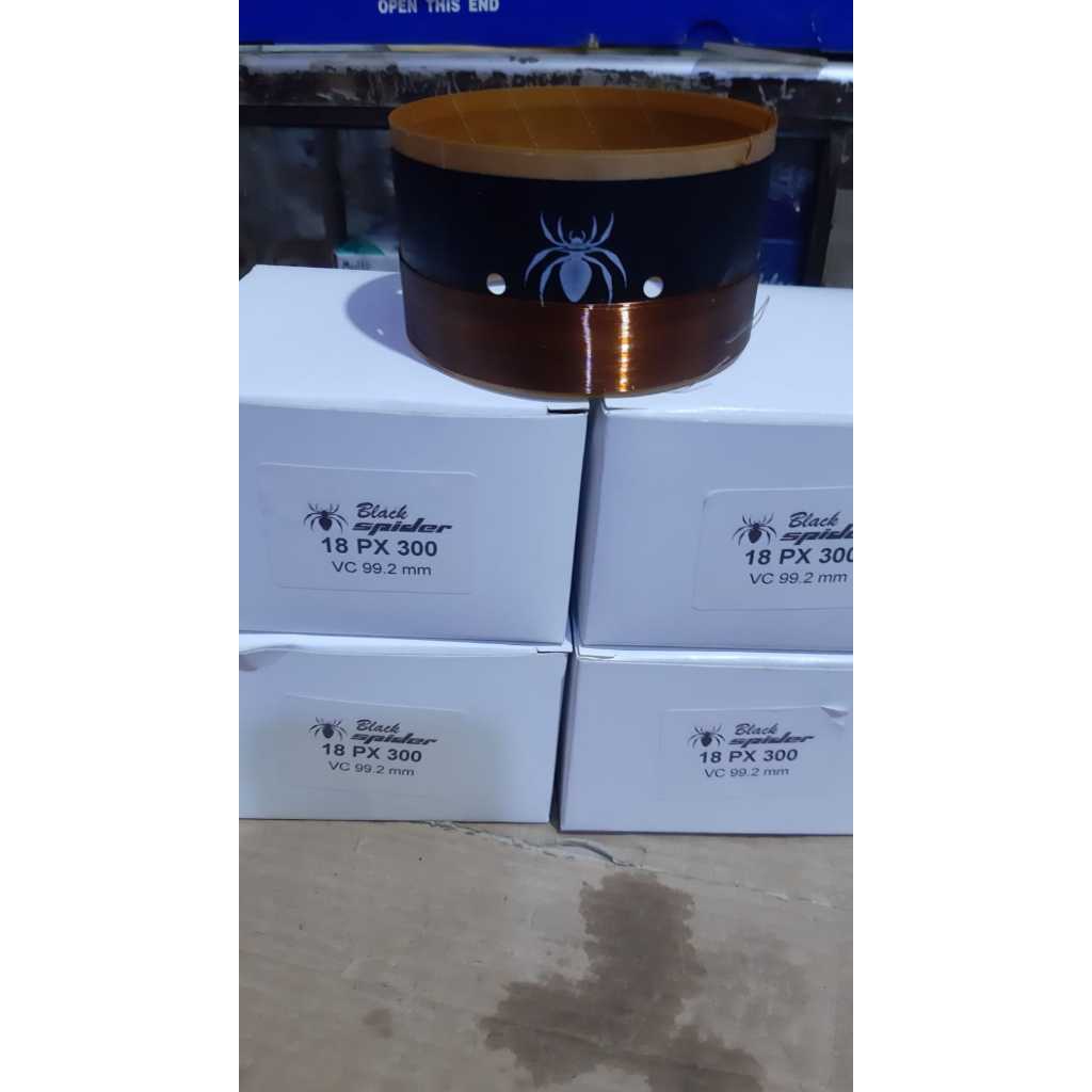 Spull Black Spider BS 18 PX 300 / Voice Coil 99.2mm/ Spool Speaker 18 Original Product