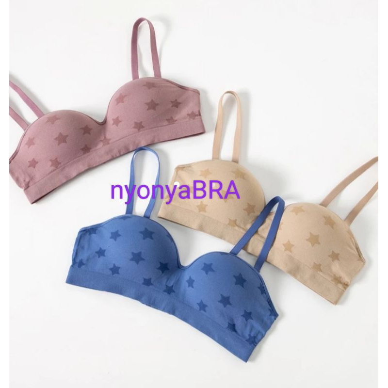 Young curves bra tanpa kawat seamless 32,34,36B, C03-10321
