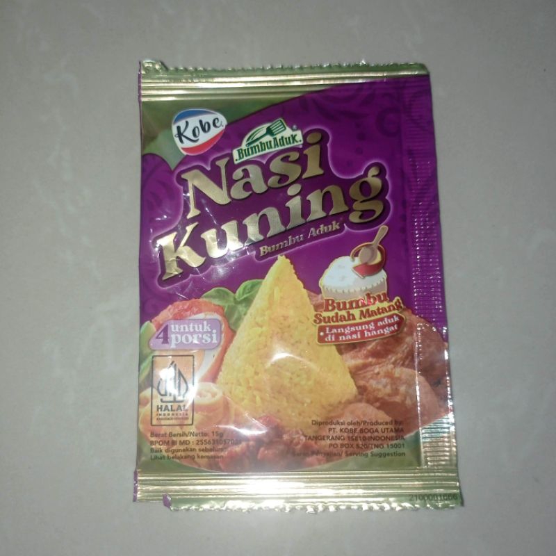 

bumbu aduk nasi uduk / nasi kuning kobe READY