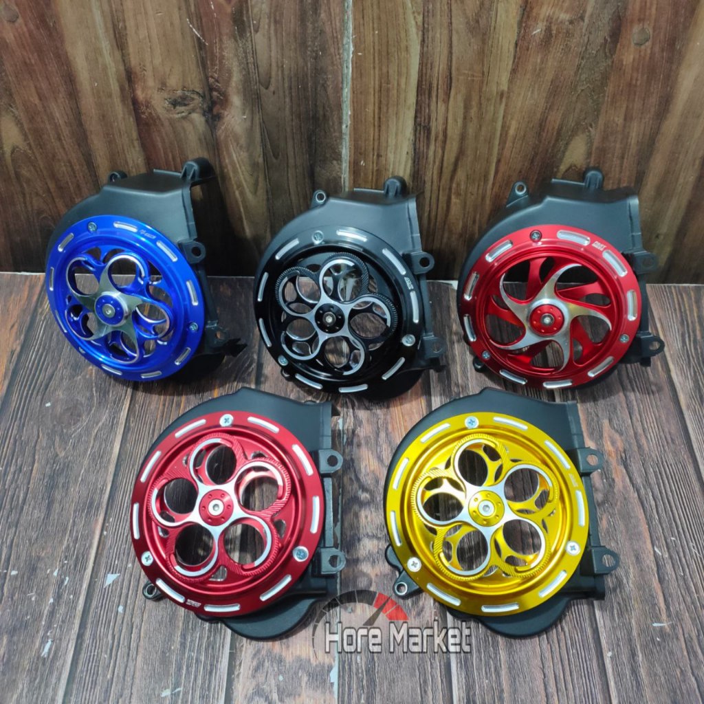 COVER TUTUP KIPAS SPINNER BEAT FI ESP / SCOOPY FI ESP / BEAT STREET OLD STARTER HALUS - 2015 2016 20