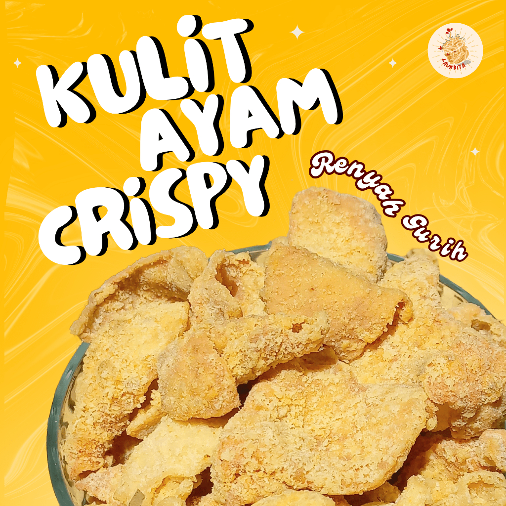 

Kulit Ayam Crispy Original | Kulit Ayam 100 gram