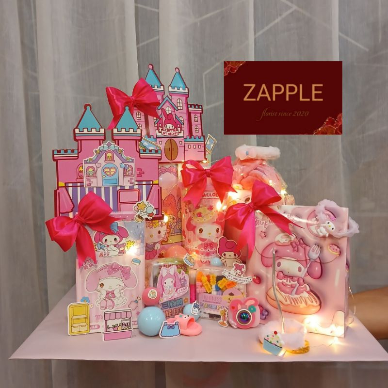 

Kuromi cake edisi stasionary/kuromi edisi alat tulis/hadiah kuromi