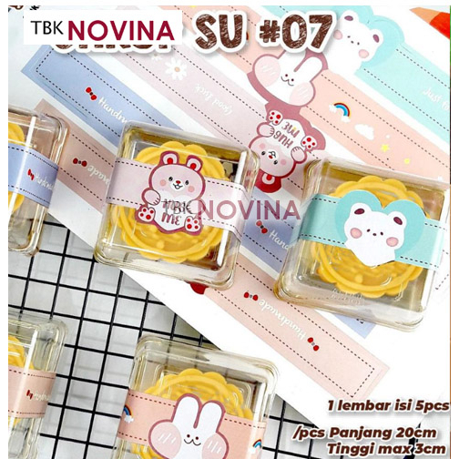 

[ 1 LEMBAR ] STIKER THANK YOU / HANDMADE