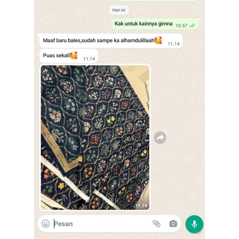 kain printing armani silk minimal 1roll (100meter)