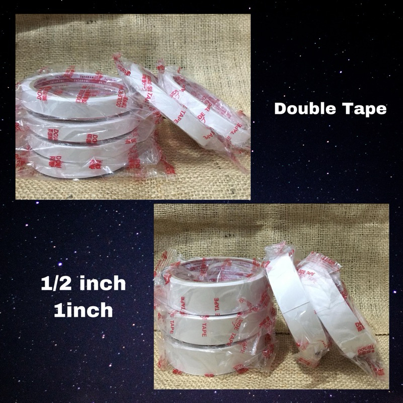 

SAZANAMI DOUBLE TAPE KERTAS DOUBLE SIDE TAPE