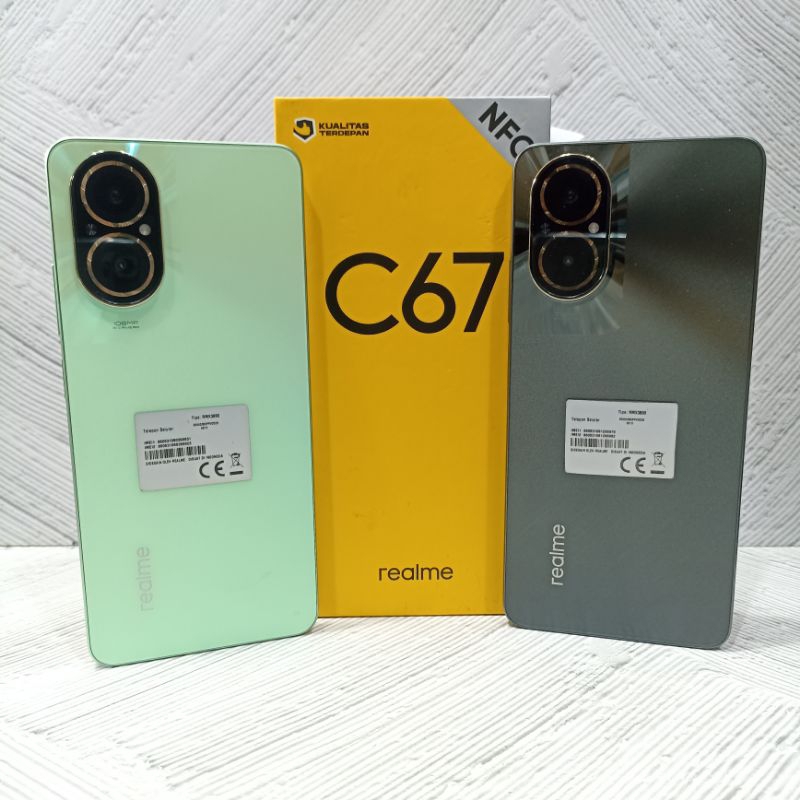 Realme C67 8/256 GB Handphone Second Fullset