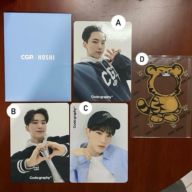 Big Photocard Code:graphy SVT Hoshi Official