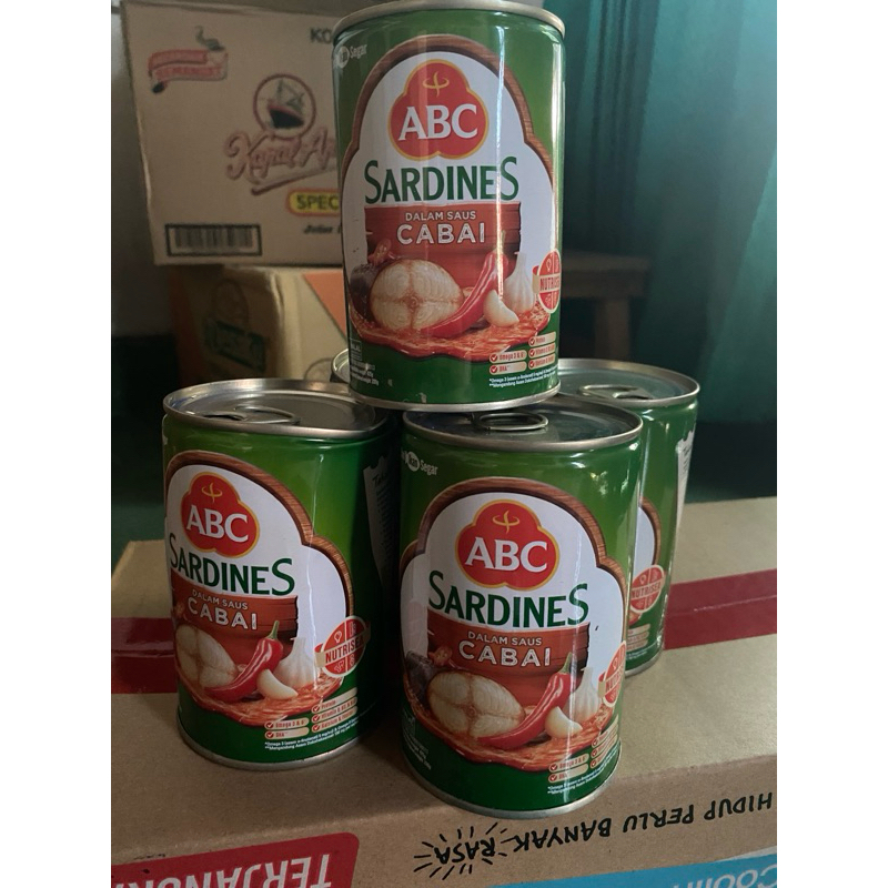 

ABC Sarden Saus Extra Pedas 425 g