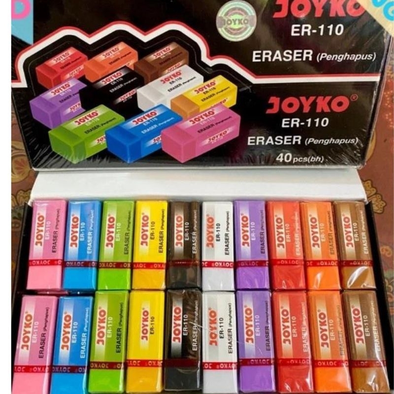 

JOYKO ERASER / Penghapus Joyko ER-110 PENGHAPUS PENCIL WARAN WARNI