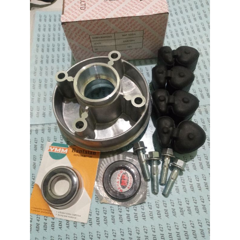 PAKET NAP GEAR KHARISMA/DUDUKAN GIR/GIGI TARIK BELAKANG HONDA KHARISMA X 125 SUPRA X 125 NON DD DOUB