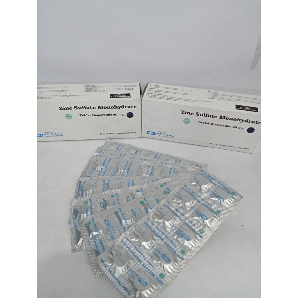 Zinc Sulfate Tablet 20mg (Strip)