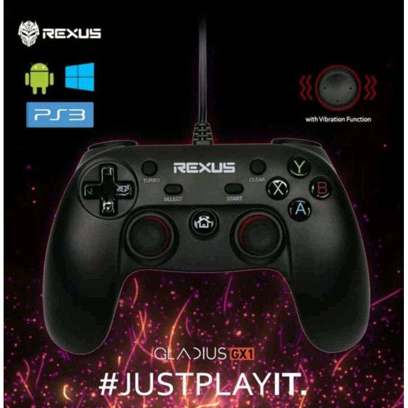 Rexus Gladius GX1 Pro Gaming Gamepad / Joystick / Stick