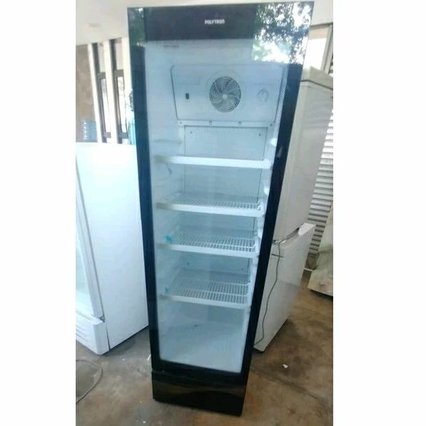 Showcase Chiller Polytron SCN 237, 4 Rak, 202 Watt, SECOND SIAP PAKAI, Bandung