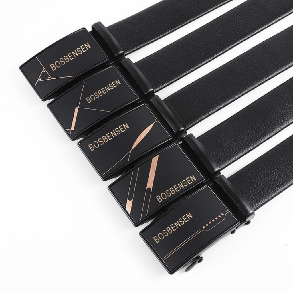 Ikat Pinggang Kulit Kepala Besi Gesper / Ikat Pinggang Pria Sabuk Pria Kulit