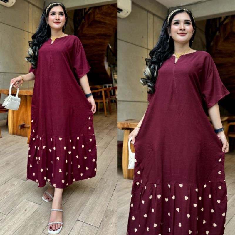 dress love rempel bawah