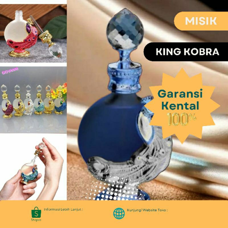 MINYAK KING KOBRA/KOBRA HITAM ASLI MURNI KENTAL KUALITAS TERBAIK